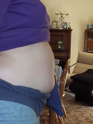Terri's Belly at 11 weeks